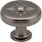 Jeffrey Alexander 1-3/8" Diameter Brushed Pewter Baroque Lafayette Cabinet Knob 417BNBDL - alternate 1